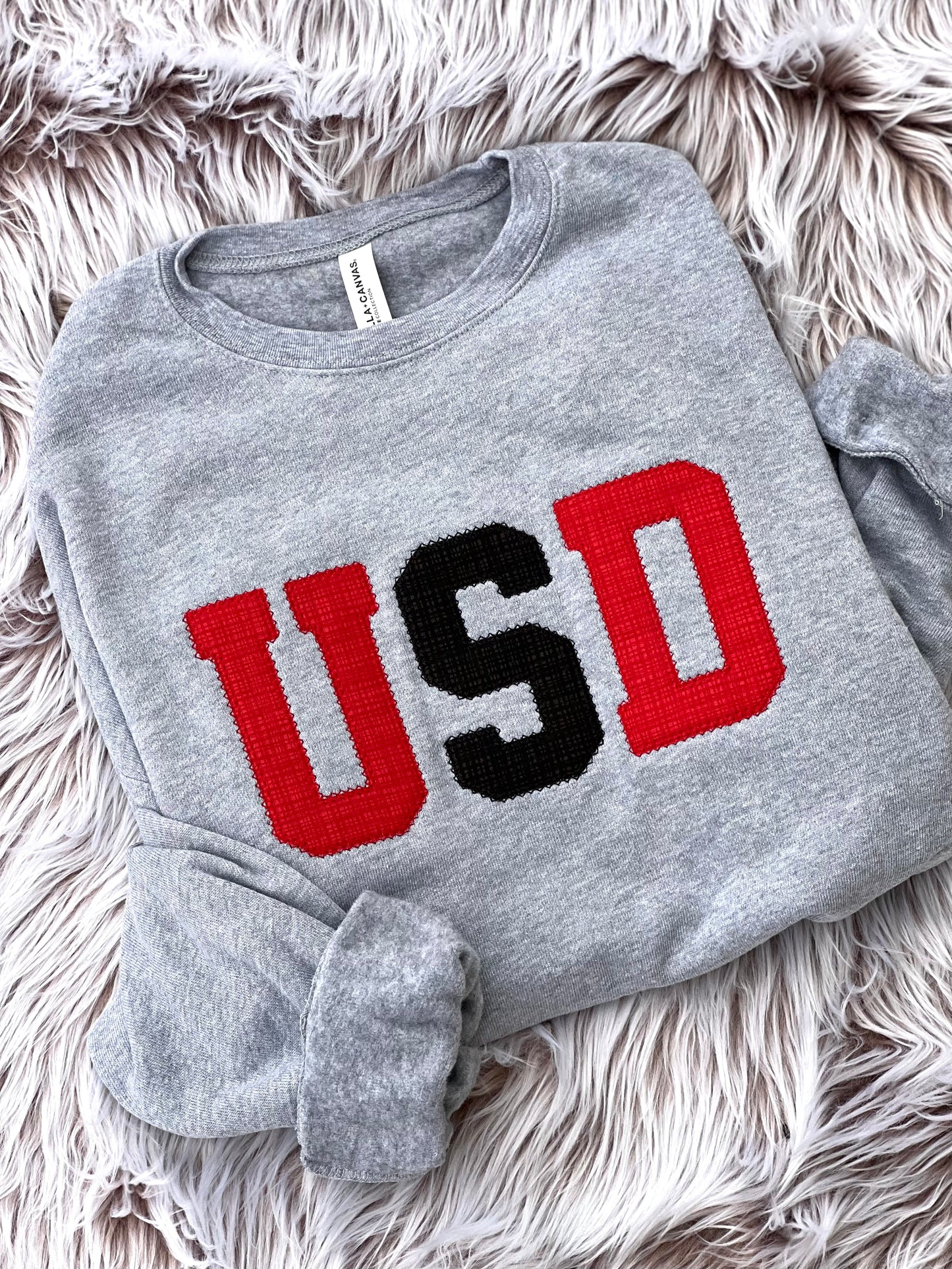 USD Embroidered Crewneck