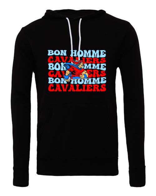 Adult Bon Homme Cavaliers Groovy Hoodie