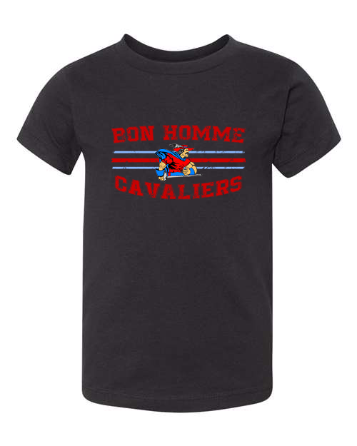 Infant Bon Homme Cavaliers Distressed Short Sleeve Bodysuit or T-Shirt