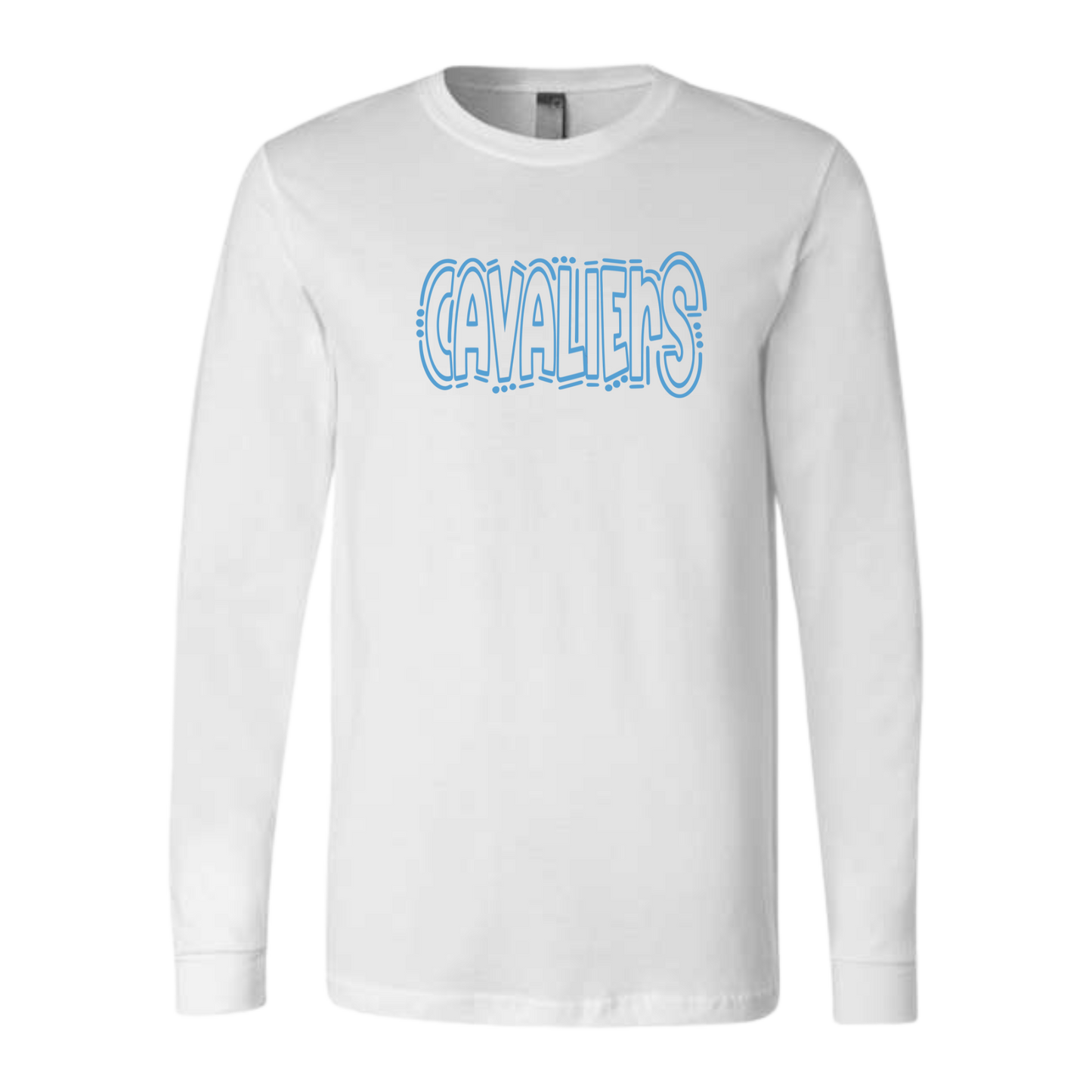 Cavaliers Doodle Long Sleeve Shirt