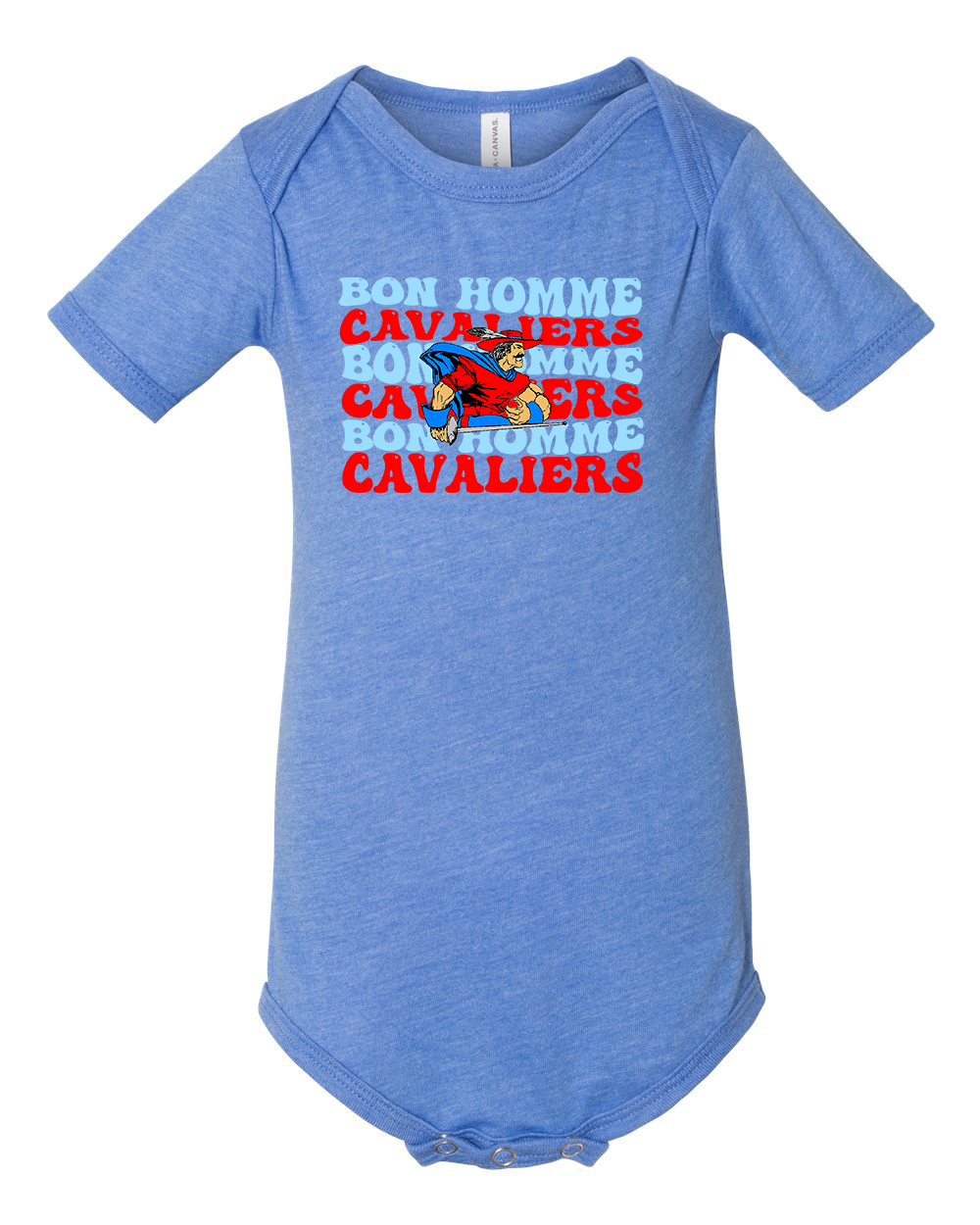 Infant Bon Homme Cavaliers Groovy Short Sleeve Bodysuit or T-Shirt
