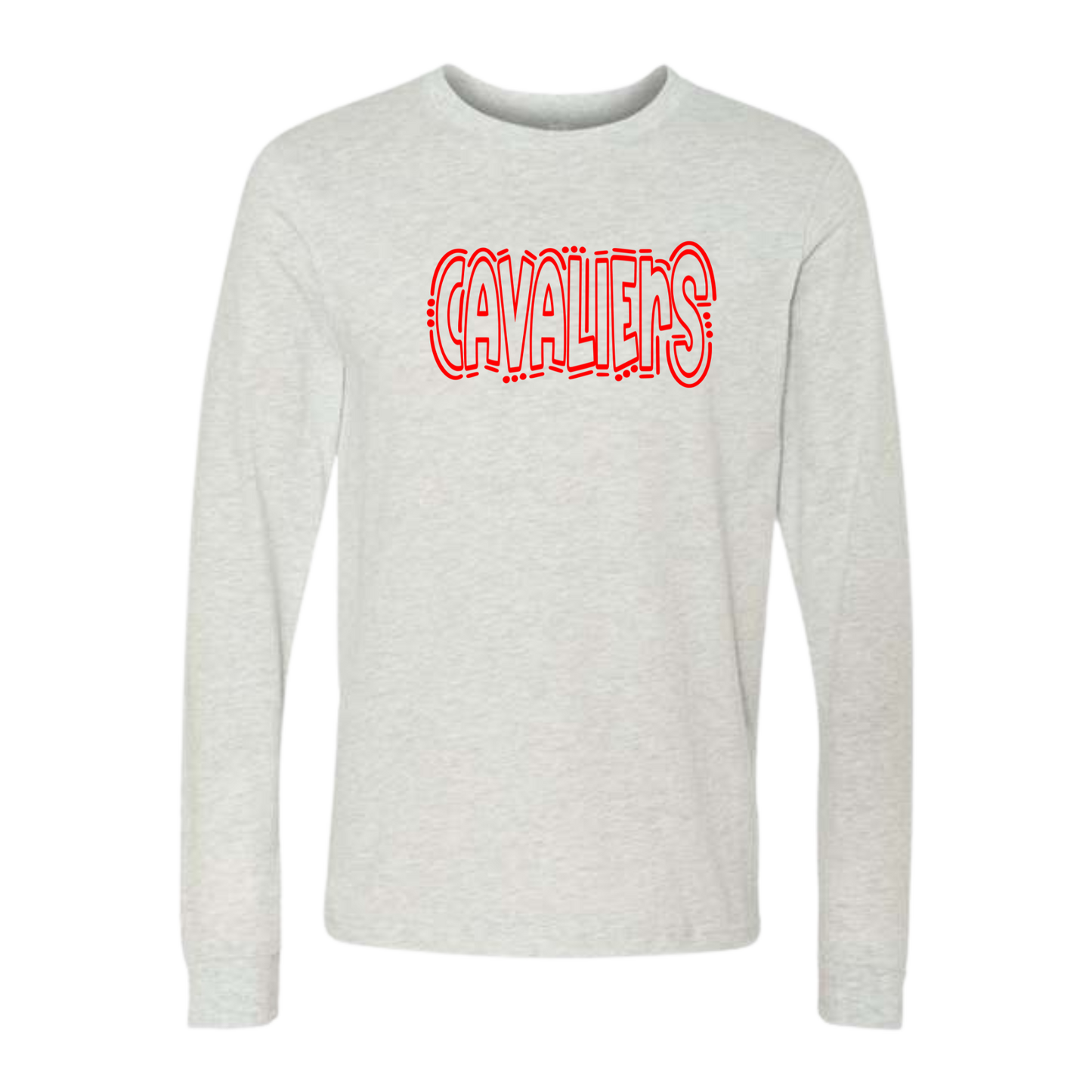 Cavaliers Doodle Long Sleeve Shirt