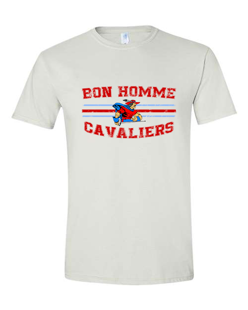 Adult Bon Homme Cavaliers Distressed Short Sleeve