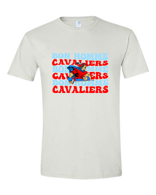 Adult Bon Homme Cavaliers Groovy Short Sleeve