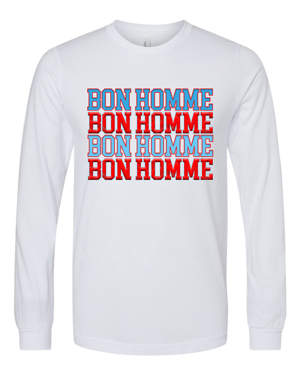 Youth Bon Homme Repeated Long Sleeve