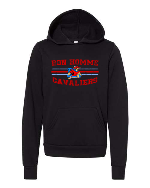 Youth Bon Homme Cavaliers Distressed Hoodie