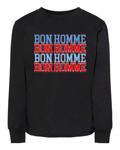 Toddler Bon Homme Repeated Long Sleeve