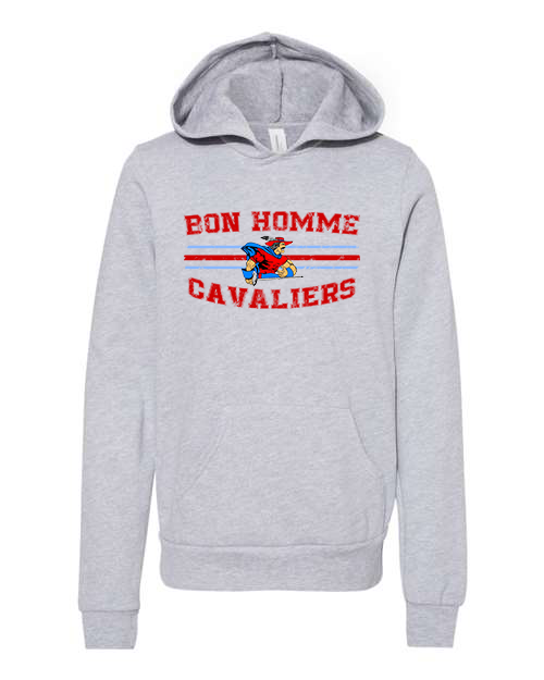 Youth Bon Homme Cavaliers Distressed Hoodie