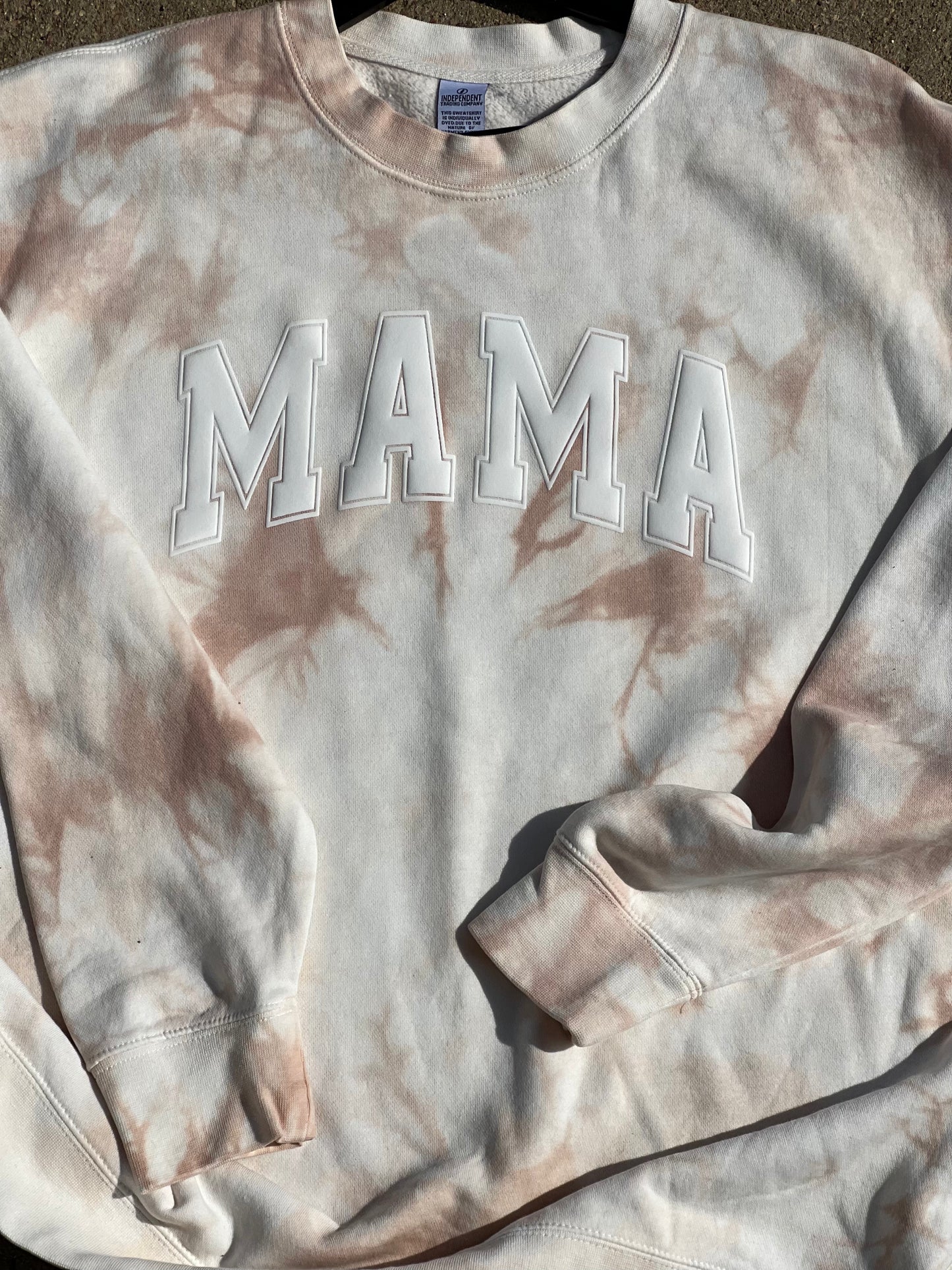 Mama Puff Tie Dye Crewneck