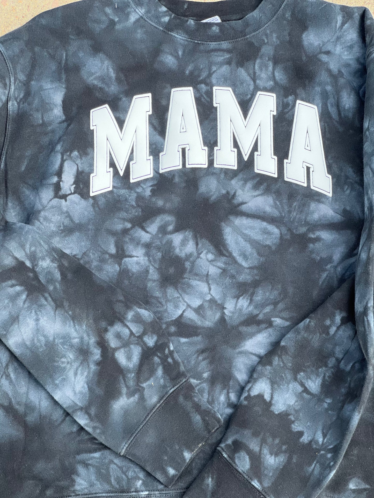 Mama Puff Tie Dye Crewneck