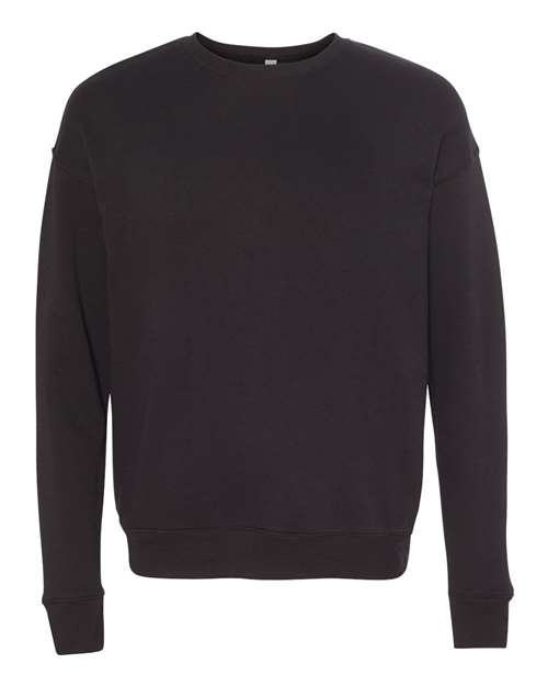 Adult Black Unisex Fleece Crewneck