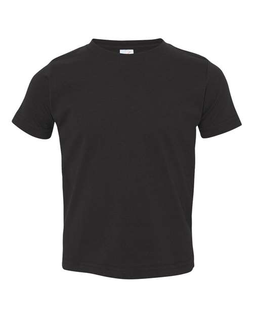 Toddler Black Short Sleeve T-Shirt