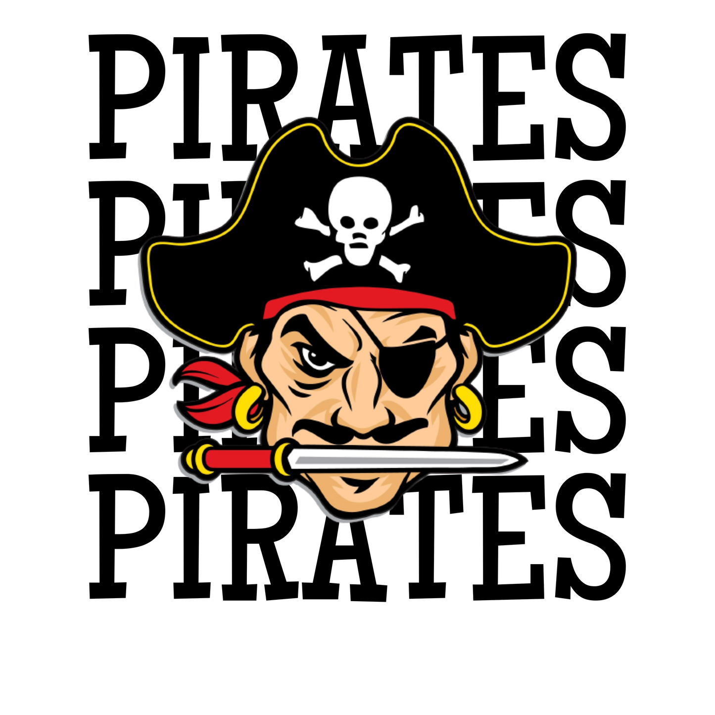 Pirates Adult Unisex Crewneck