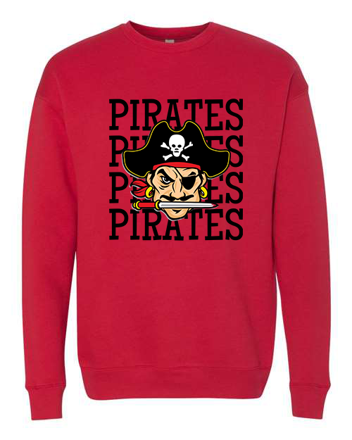 Pirates Adult Unisex Crewneck
