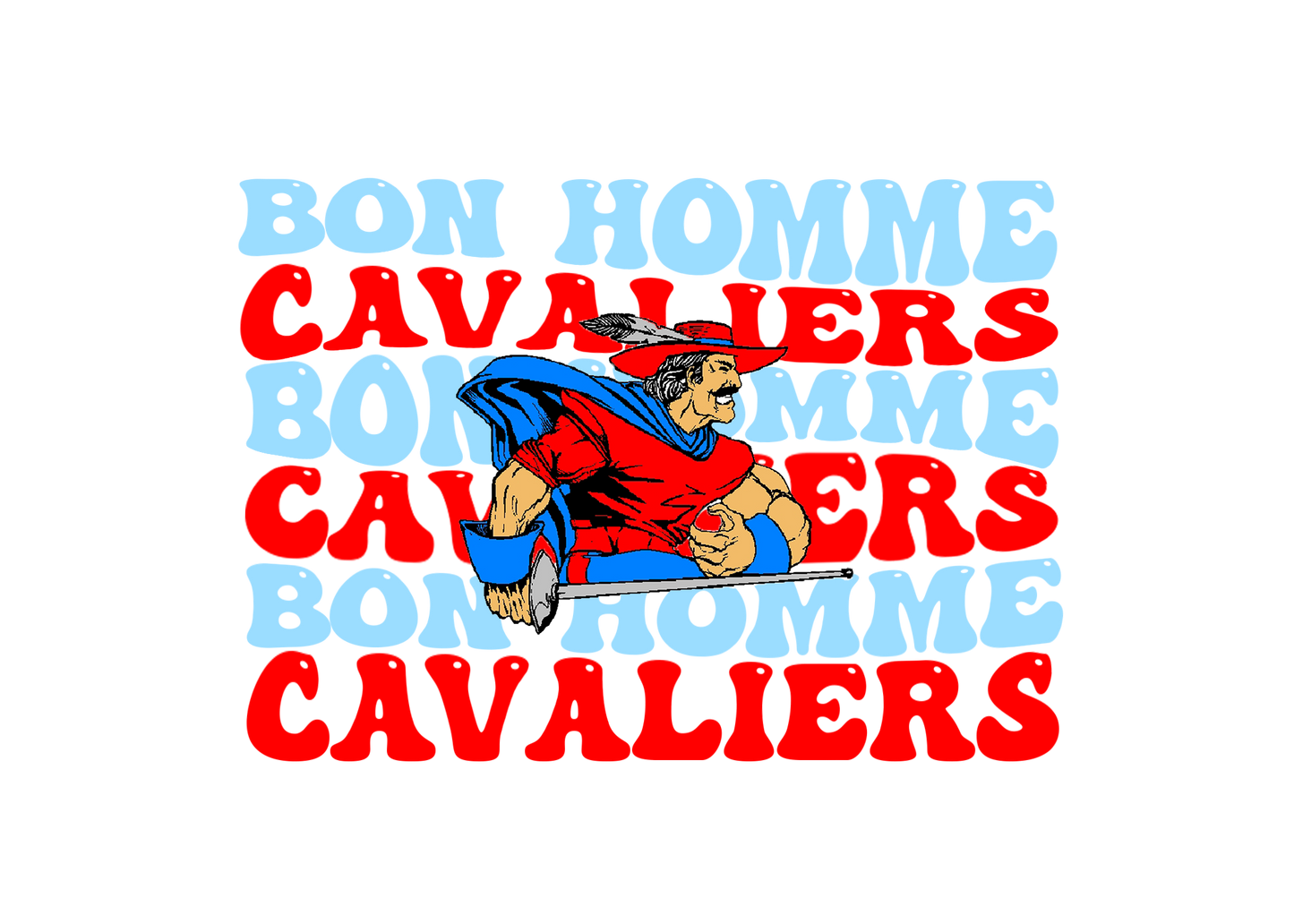 Toddler Bon Homme Cavaliers Groovy Short Sleeve