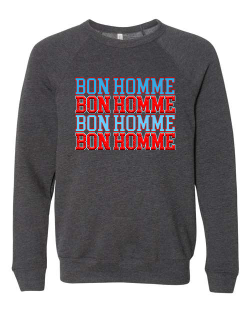 Youth Bon Homme Repeated Crewneck
