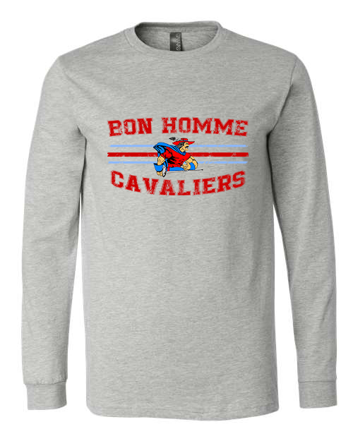Youth Bon Homme Cavaliers Distressed Long Sleeve