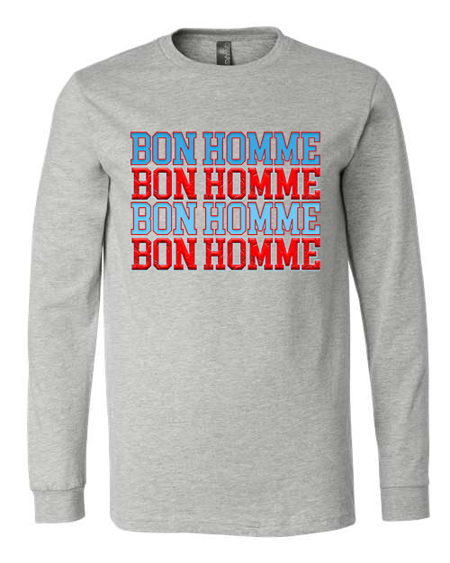 Youth Bon Homme Repeated Long Sleeve
