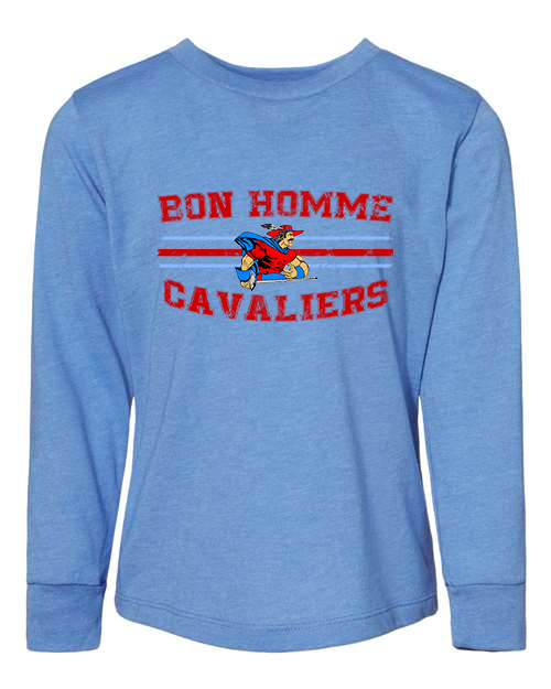 Toddler Bon Homme Cavaliers Distressed Long Sleeve