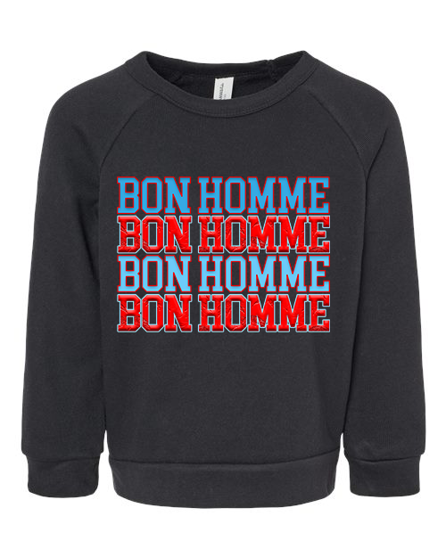 Toddler Bon Homme Repeated Crewneck