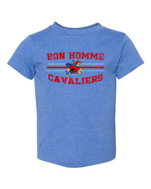 Toddler Bon Homme Cavaliers Distressed Short Sleeve