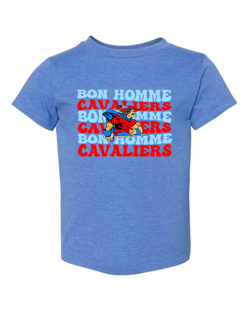 Toddler Bon Homme Cavaliers Groovy Short Sleeve