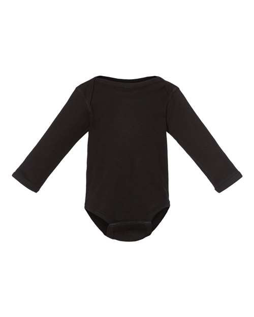 Infant Black Long Sleeve Bodysuit