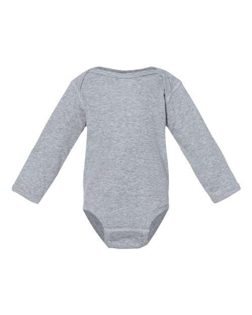 Infant Gray Long Sleeve Bodysuit