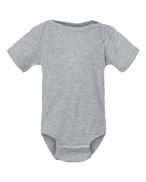 Infant Gray Short Sleeve Bodysuit