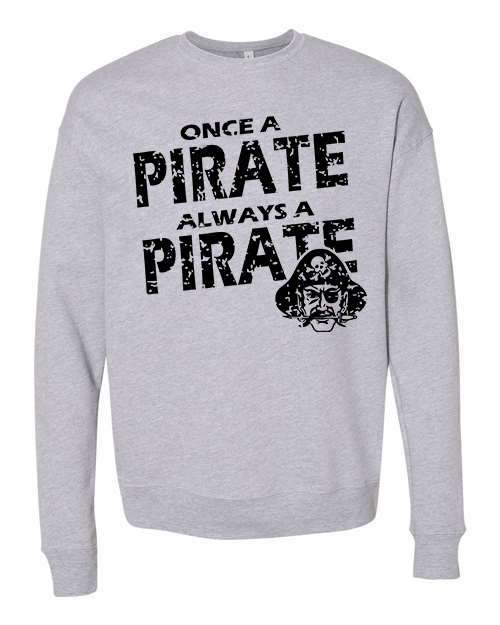 Once a Pirate Unisex Adult Crewneck