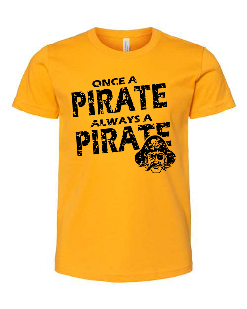 Once a Pirate Youth Short Sleeve T-Shirt