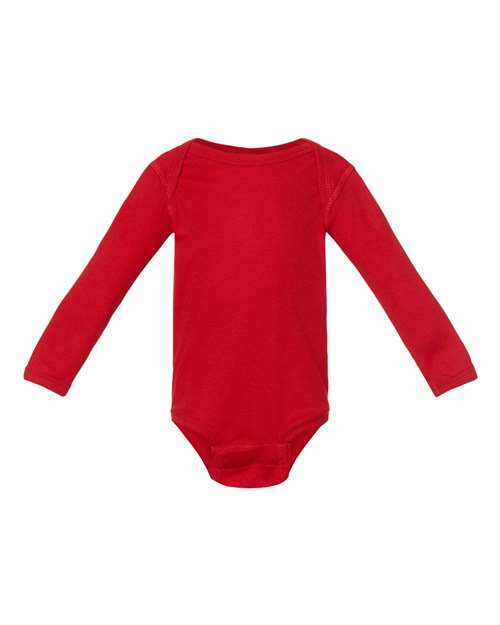 Infant Red Long Sleeve Bodysuit