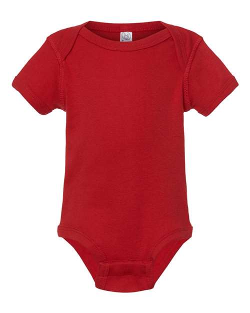 Infant Red Short Sleeve Bodysuit