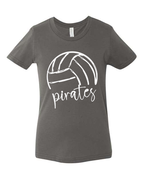 Pirates Half Volley Youth Short Sleeve T-Shirt