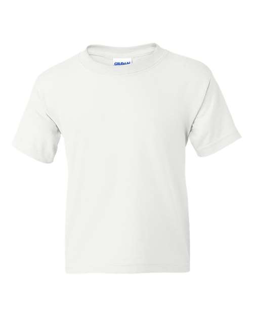 Youth White Short Sleeve T-Shirt