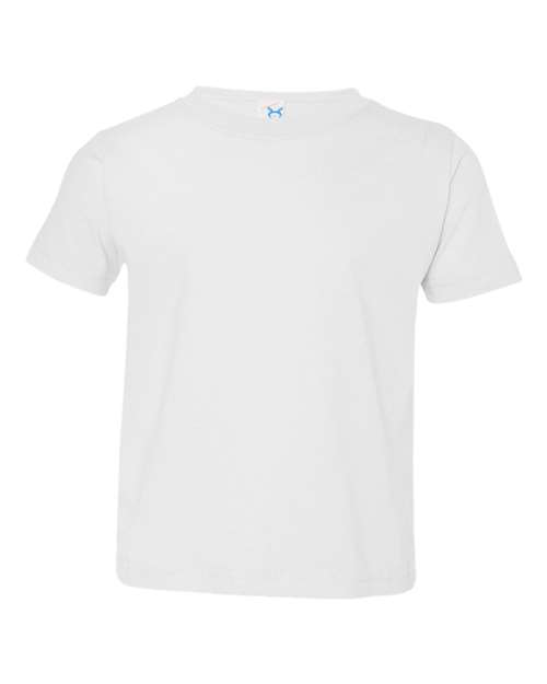 Toddler White Short Sleeve T-Shirt