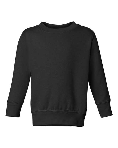 Copy of Toddler Black Fleece Crewneck