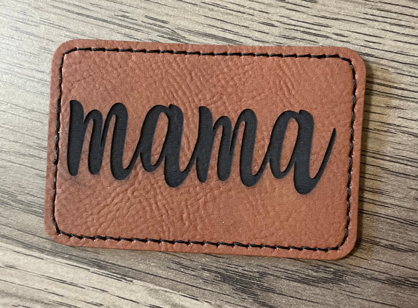 Mama Leather patch
